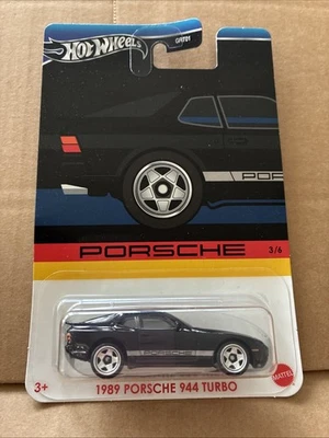 HOT WHEELS DIECAST Porsche Series -1989 Porsche 944 Turbo- 3/6 -Combined Postage - Image 1 of 2