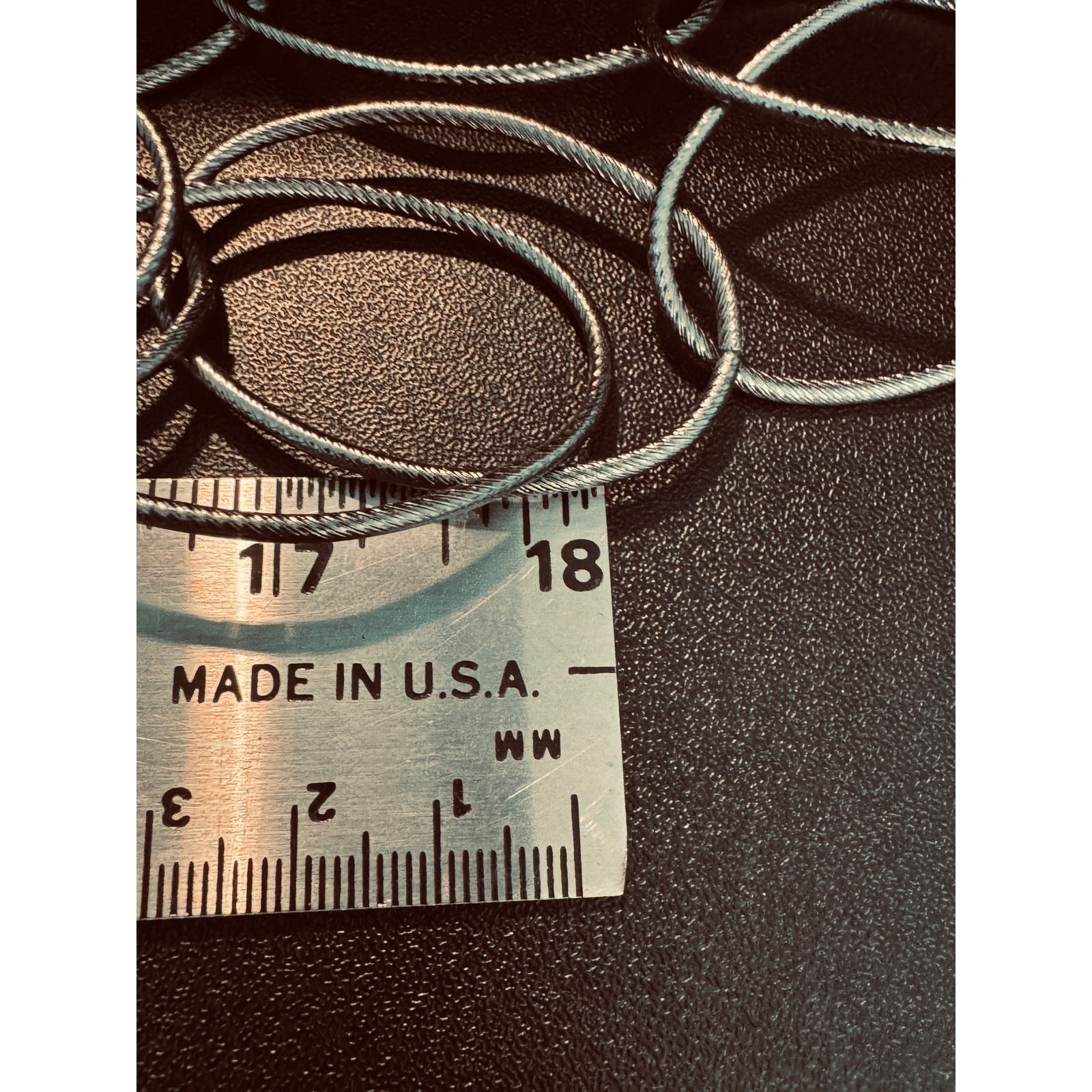 Long Large Oval Interlinking Double Chain Necklac… - image 6