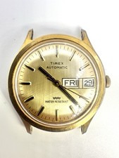 Timex Men's Viscount Automatic Watch-RUNS AND STOPS As-Is