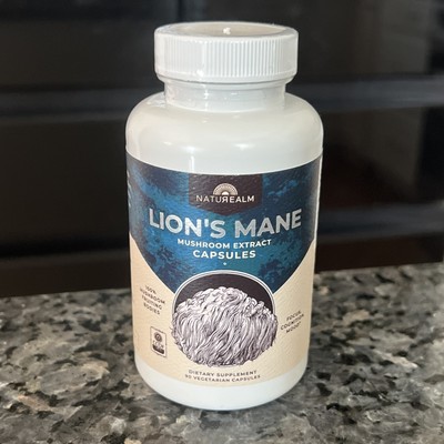 Lions Mane 90 Capsules - 3 per serving EXP 11/25 NEW