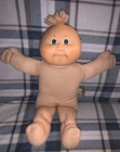 VTG CABBAGE KID DOLL 1985 BOY  BLONDE HAIR