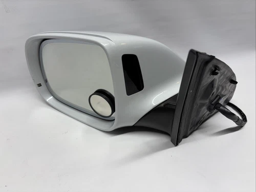 10 - 15 AUDI Q7 DRIVER SIDE DOOR MIRROR AUTO DIM MEMORY POWER Blind Spot  Chips