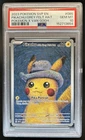 2023 Pokemon X Van Gogh Pikachu With Grey Felt Hat Black Star Promo #085 PSA 10
