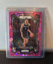 Victor Wembanyama Prizm 2023/24 Prizm Pink Ice #136
