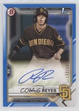 2021 Bowman Paper Prospect Blue Border 142/150 Ripken Reyes #PAPR-RR Auto in5