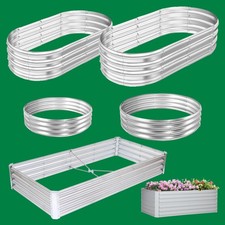 Pflanzbeet Verzinkt Beet Gartenbeet Blumenkasten Blumenbeet Pflanzkasten Garten