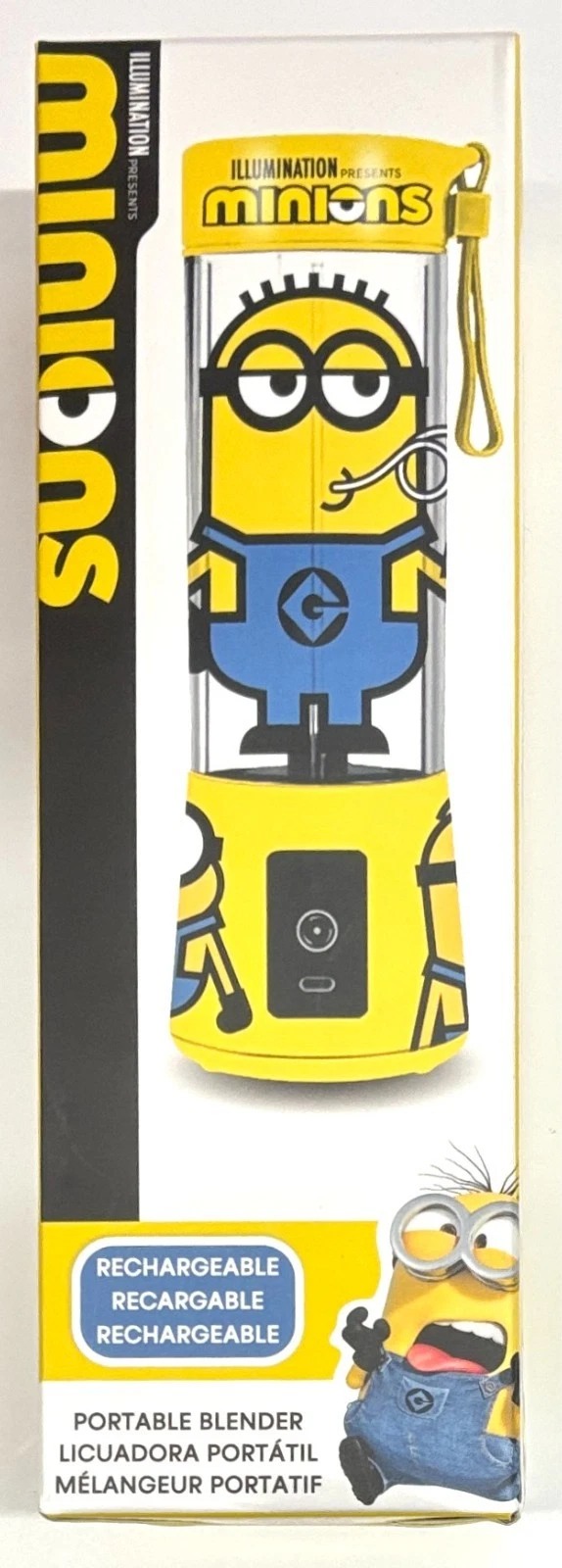 Uncanny Minions USB-Rechargeable Portable Mini Blender Despicable Me New