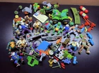 Nice Lot Of Vintage Tmnt Ninja Turtles 🐢 figures weapons parts 80s foot Huge