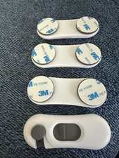 4 PCS Kids Fridge Locks Self-adhesive Child Safety
