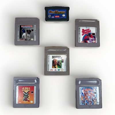 Gameboy & Gameboy Advance Lot Of 6 Duel Masters All Star Challenge Bases Loaded