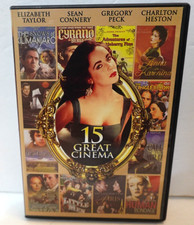 15 Great Cinema 2-disc DVD collection