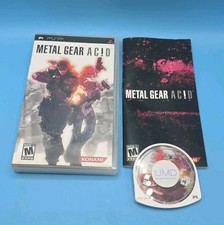 Metal Gear Acid (Sony PSP PlayStation Portable) CIB Complete Tested Ships Fast!!