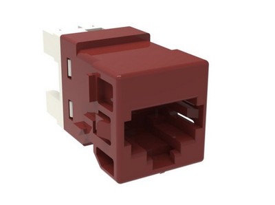 Commscope UniPrise 760237784 Cat6 RJ45 Jack UNJ600-RD RED New Sealed