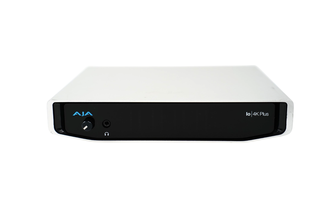 AJA Io 4K Plus Professional Video I/O for Thunderbolt 3 IO-4K-PLUS