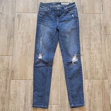 Adriano Goldschmied Jeans Girls Size 14 The Twiggy Ankle Distressed Med Wash AG