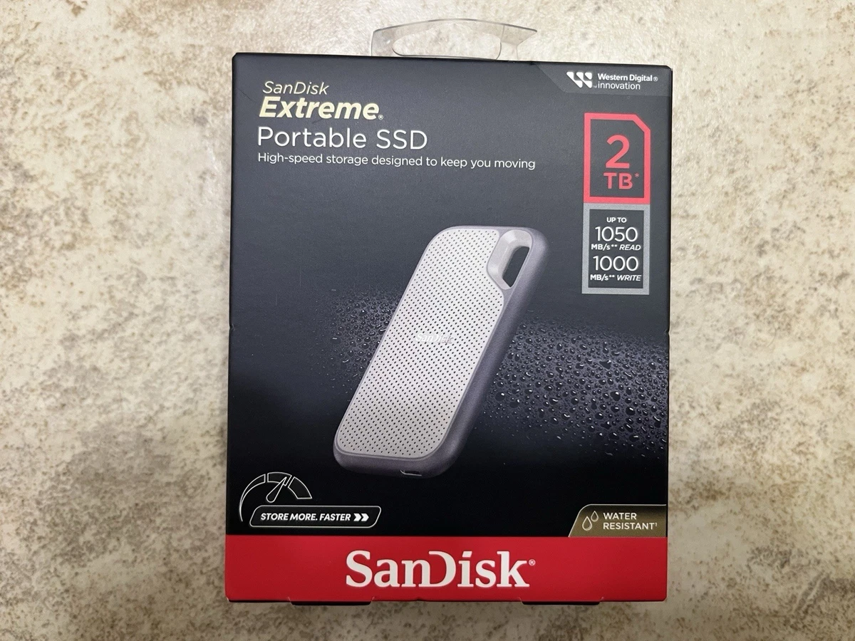 SanDisk Extreme Portable SSD 2TB 中古 SanDisk Solid-State Drives 2TB Storage Capacity for sale - eBay