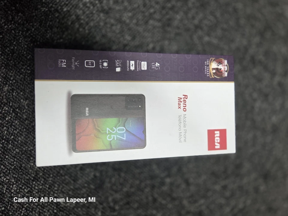 RCA Reno Max 6.5” HD+ Pantalla Brillo Boost 64GB + 4GB RAM, 4G LTE LEER Foto 4 de 4