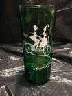 Vintage Anchor Hocking Forest Green Tumbler
