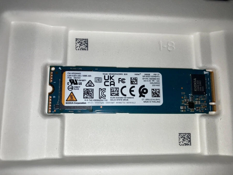 NEW) KIOXIA 256GB SSD NVMe M.2 2280 SOLID STATE DRIVE | eBay