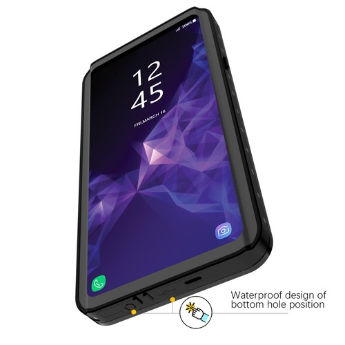 For Samsung Galaxy S9 Plus Case Waterproof Shockproof Screen Protector s9 cover - Picture 3 of 9