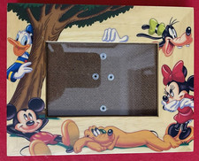 Disney Mickey  Minnie Mouse, Goofy, Donald, and Pluto Picture Frame 3 x 5