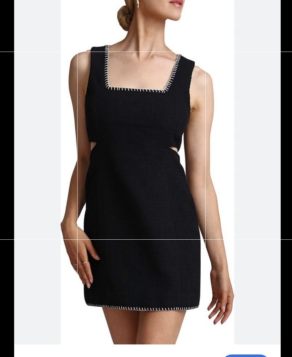 NWT $268REVOLVE Twill Women's Black Dress Small NWT $268REVOLVE Twill Women's Black Dress Small