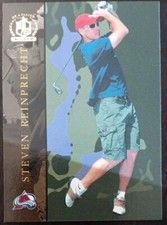 2002 - 2003 ITG Be A Player Steven Reinprecht Signature Series Golf #GS-92