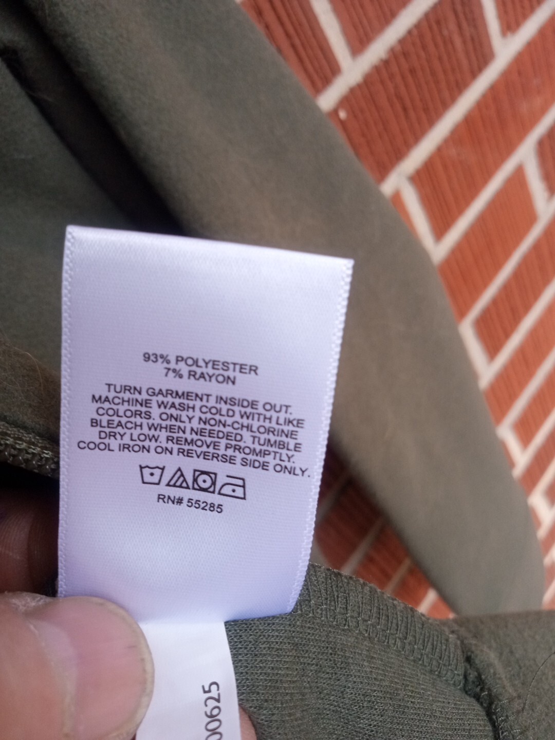 Express Size Extra Large Zip Up Jacket Olive Soft - image 7