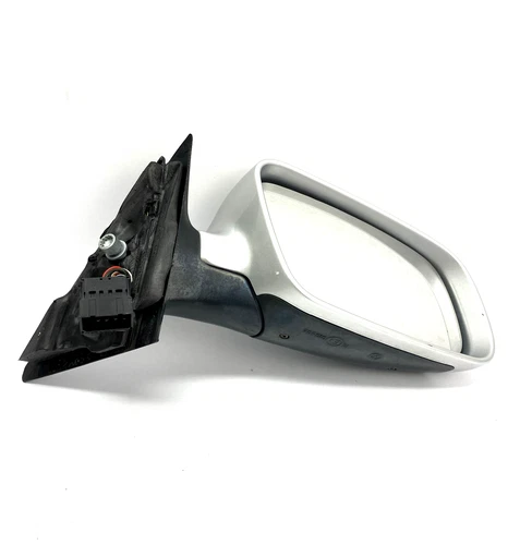 94-01 Audi A4 B5 Front Right Side Mirror Silver OEM