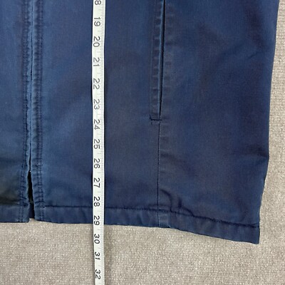 Vintage 70s Mechanics Workwear Jacket Mens Large Talon Zipper