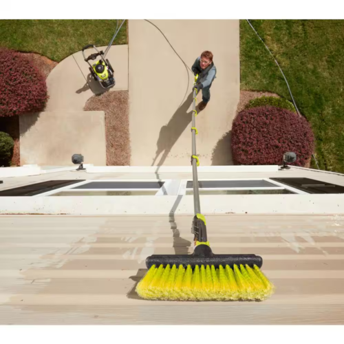 NEW Ryobi 18 ft. Extension Pole with Brush for Pressure Washer-RY31EP26 - Picture 6 of 7