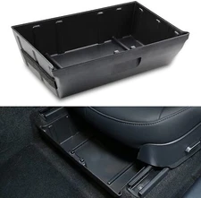 Tesla Model Y Under Front Seat Storage Box Tray, ABS, For Easy Storage, 2020-202