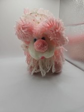 Vtg 1986 Kenner Disney Fluppy Dogs Puppies Nuzzle Pup Pink Pastel Stuffed Animal