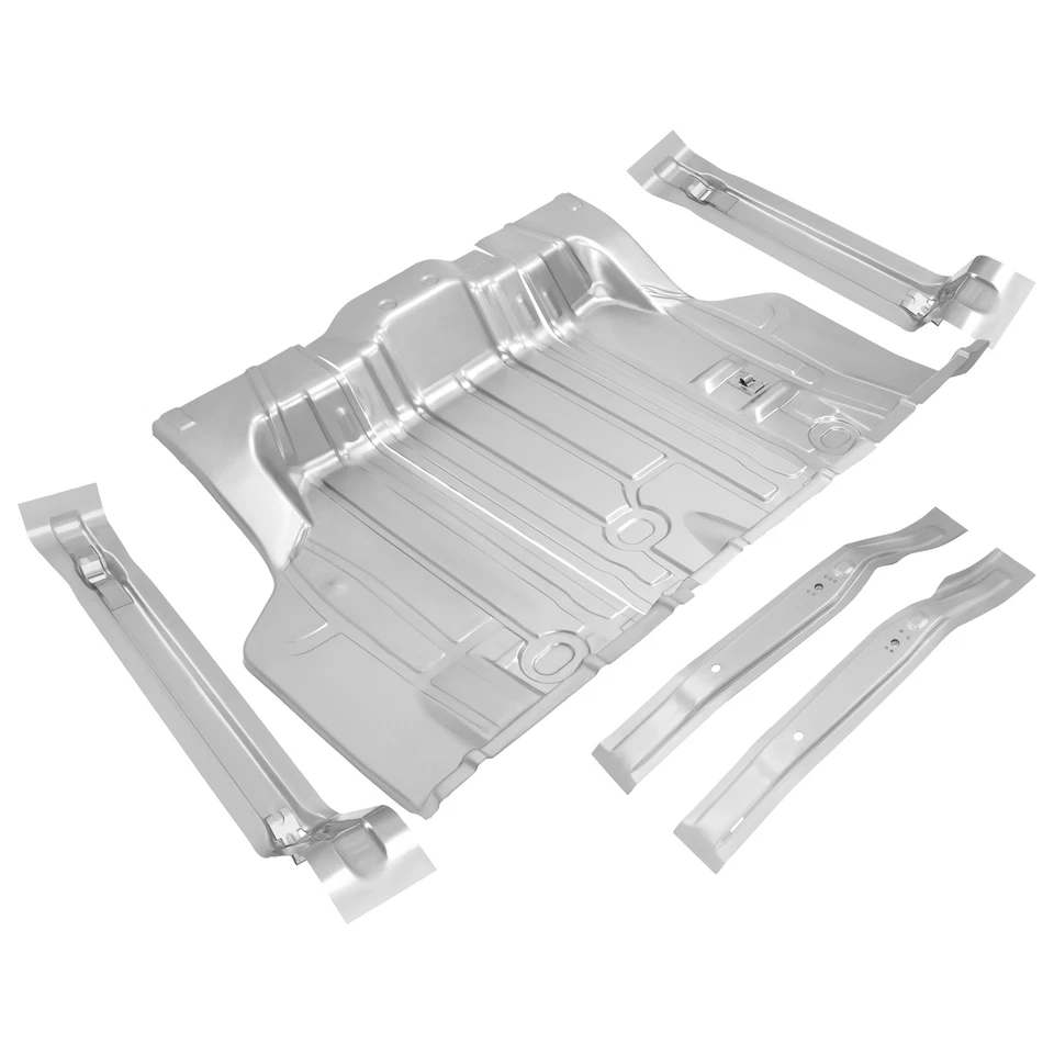 For Chevelle GTO 68-72 Rear Trunk Floor w/ 2x Trunk Braces ＆ 2x Fuel Tank Braces Foto 4 de 4
