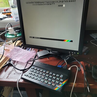 ZX Spectrum Pico 128k 48k Sinclair Computer in 48k Custom Computergehäuse Rot s