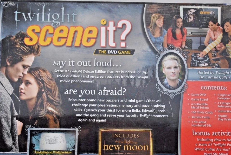 DELUXE TWILIGHT SCENE IT? The Original DVD Game Mint in Box  Never Been Opened - Image 4 of 4