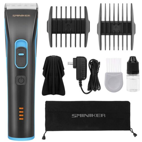 Sminiker Professional Hair Clippers for Men Cordless &amp; RECHARGEABLE Hair Trimmer
