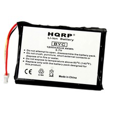HQRP Battery for Flip MinoHD Cisco LP553450, 1UF553450-1-T0423 Replacement