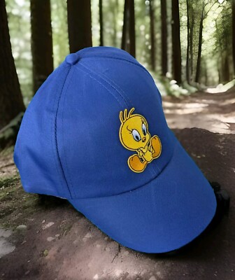 Tweety Bird Summer Hat Embroidered Adjustable light Summer Cap