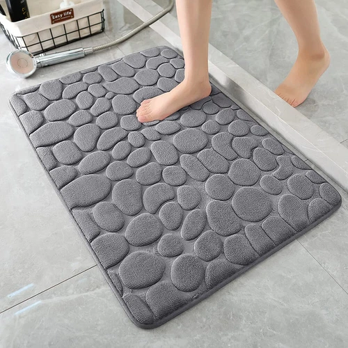 Tappetino da Bagno Super Assorbente Morbido Memory Foam Antiscivolo Bagno Doccia Tappeto - Foto 15 di 17