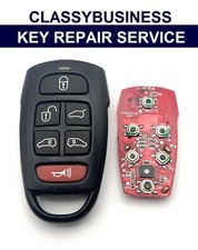 2006-2014 Kia Sedona MK2 6 Button Remote Key Fob Repair Fix Battery Replacement