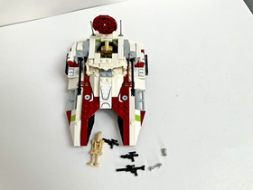 LEGO Star Wars: Republic Fighter Tank 75182 with manuals  & 2 battle droids