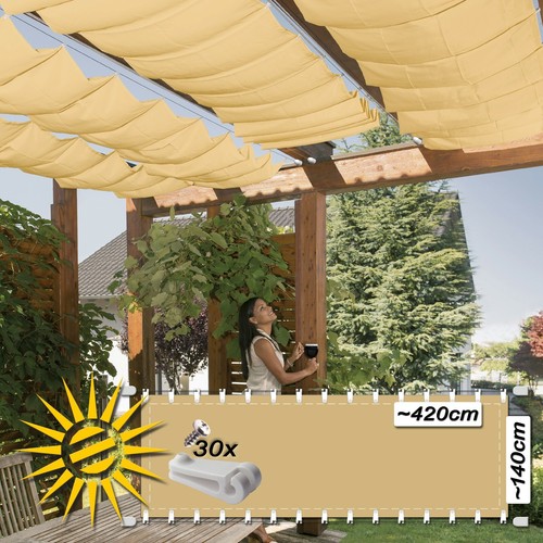 Set Tenda Da Sole 6300 3,25m Myst.Grey, Custodia Bianca, Tappi: Bianco - Foto 9