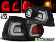 Coppia Fari Fanali Posteriori Tuning GOLF V 5  1k 10.2003 > 2009 Nero LED BAR