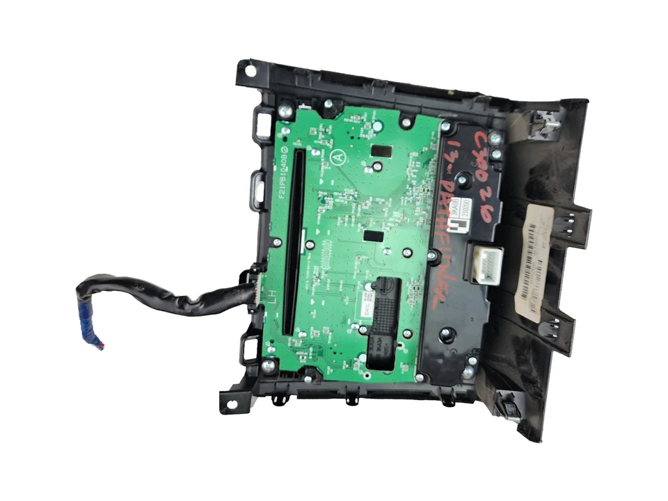 2013-2016 Nissan Pathfinder Radio AC Heat Climate Control Panel 682603KA0B OEM - Image 2 of 4