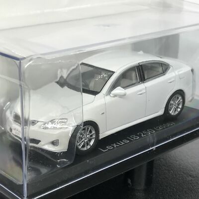 Lexus IS 250 2006 White 1/43 Scale Box Mini Car Display Diecast