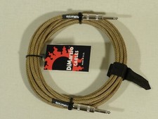 Dimarzio TWEED 5.5m 18 Foot Guitar Bass Quality Instrument Cable Lead USA Made