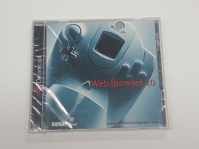 Web Broswer 2,0 Sega Dreamcast Brand New Sealed