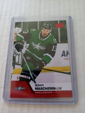 2020-21 Upper Deck Ahl Adam Mascherin /100 Exclusives Red #122 Dallas Stars 