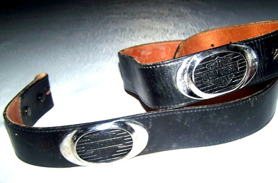USビンテージコンチョベルト　ハーレー HARLEY DAVIDSON Leather Belt Concho Vintage Harley Davidson Size